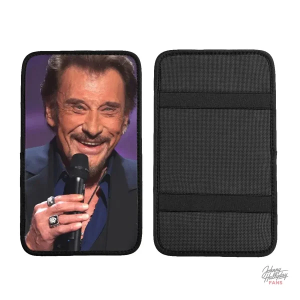 Accoudoir voiture avec design Johnny Hallyday