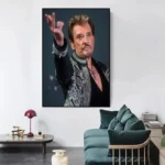 Affiche Johnny Hallyday, hommage à une carrière légendaire