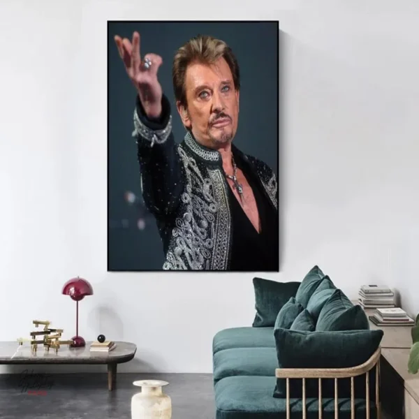 Affiche Johnny Hallyday, hommage à une carrière légendaire