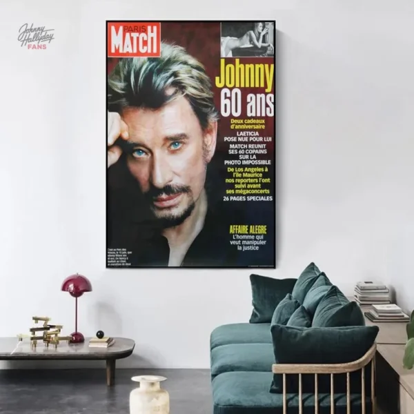Affiche Johnny Hallyday - 20 modèles variés - vue 5