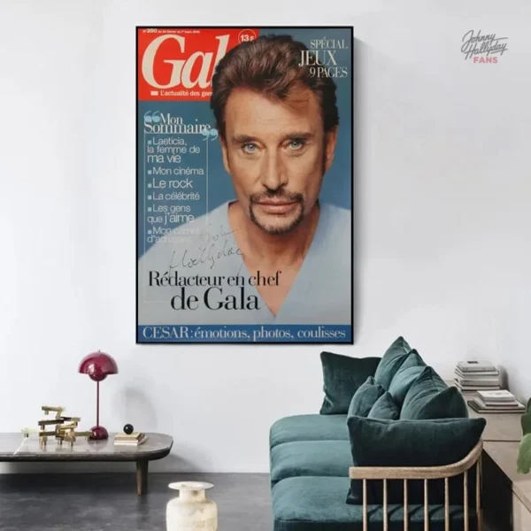 Affiche Johnny Hallyday - 20 modèles variés - vue 6