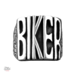 Bague Biker inspirée par Johnny Hallyday, style rock