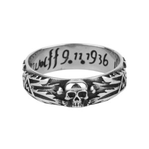 Bague crâne Johnny Hallyday, symbole de rock et de rébellion
