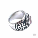 Bague Live to ride inspirée par Johnny Hallyday
