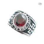 Bijou Johnny Hallyday, bague Live to ride unisexe