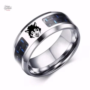 Bague Johnny Hallyday Loup - modèle unique