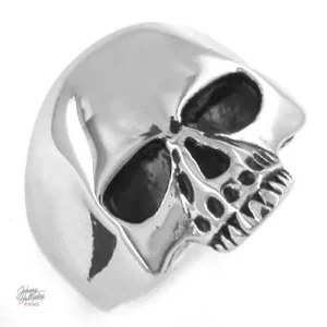 Bague Johnny Hallyday Tête de mort - Modèle classique