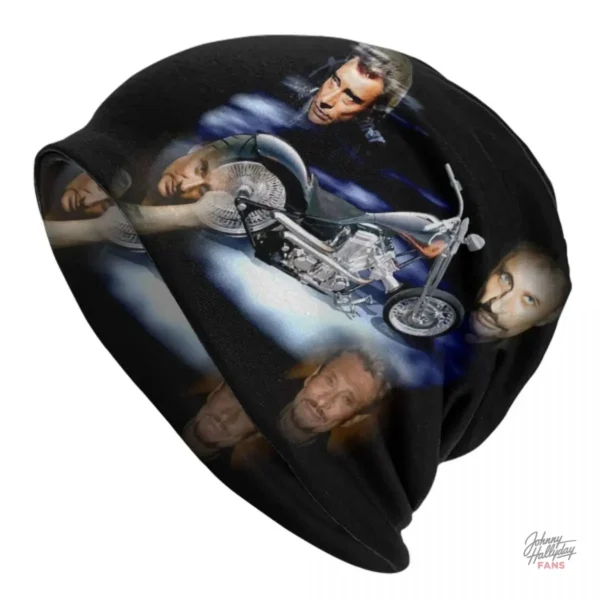Bonnet Johnny Hallyday - Style rock intemporel