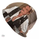 Bonnet Johnny Hallyday - Look décontracté
