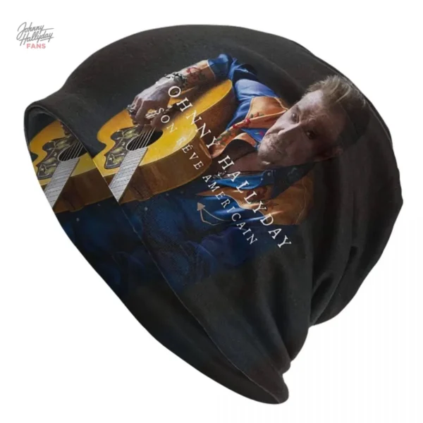 Bonnet Johnny Hallyday - Détails uniques