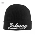 Bonnet Johnny Hallyday, design moderne, choix de 6 couleurs