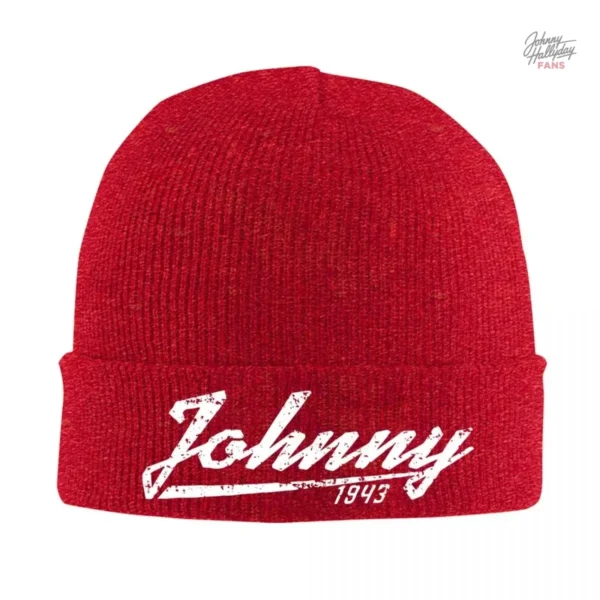 Bonnets de la collection Johnny Hallyday, modèle 2 varié