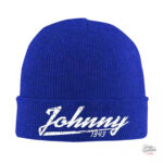 Bonnet Johnny Hallyday, style unique, six couleurs au choix