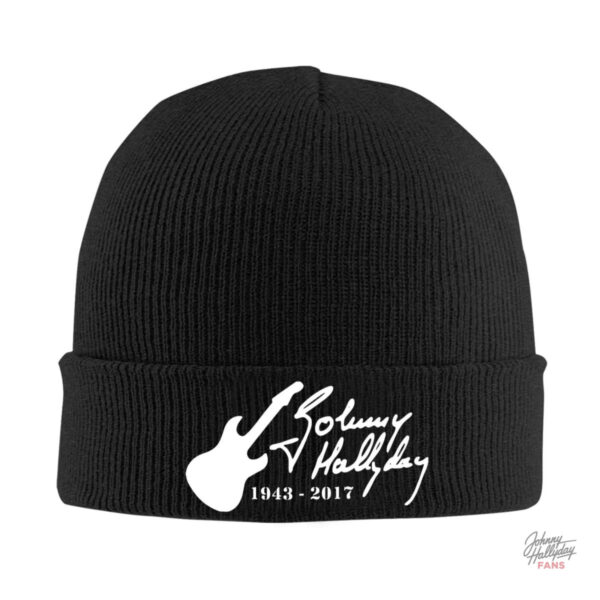 Bonnets Johnny Hallyday en six teintes variées