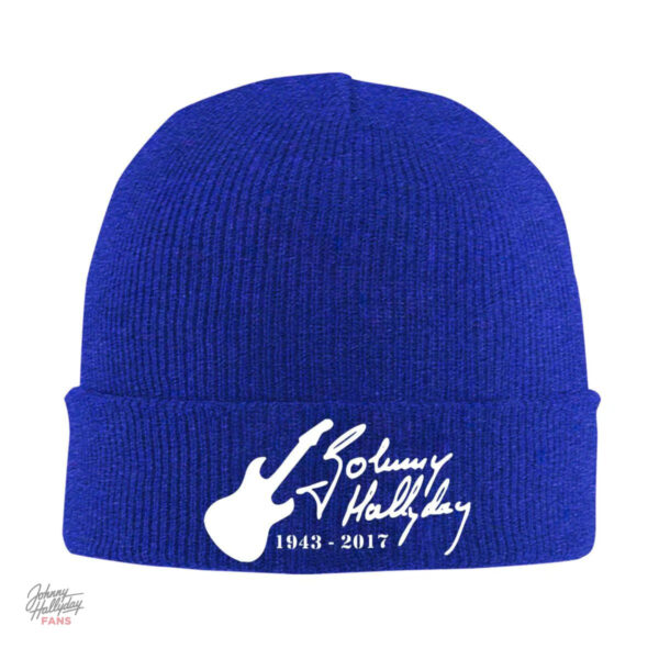Bonnet Johnny Hallyday, modèle 4, design moderne et coloré