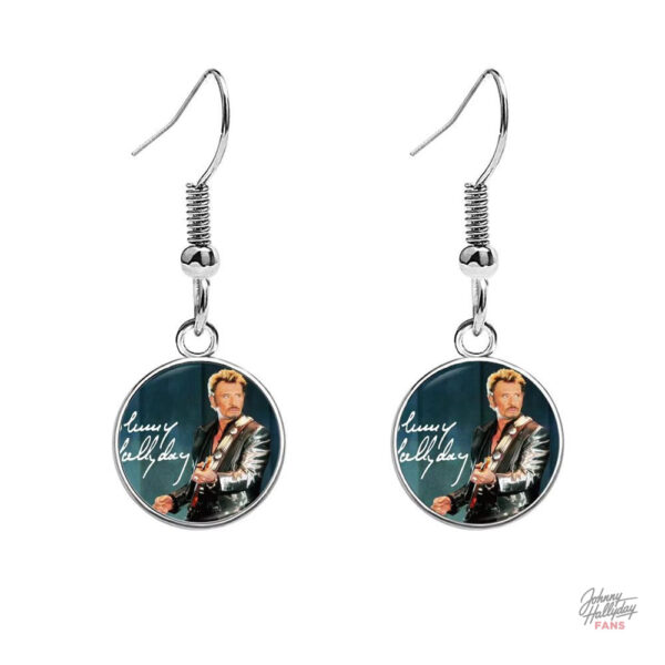 Boucles d'oreilles hommage à Johnny Hallyday - 15 modèles