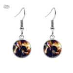 Boucles d'oreilles inspirées par Johnny Hallyday