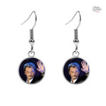 Modèle 3 : Boucles d'oreilles Johnny Hallyday chic