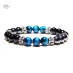 Bracelet de perles Johnny Hallyday - modèle unique