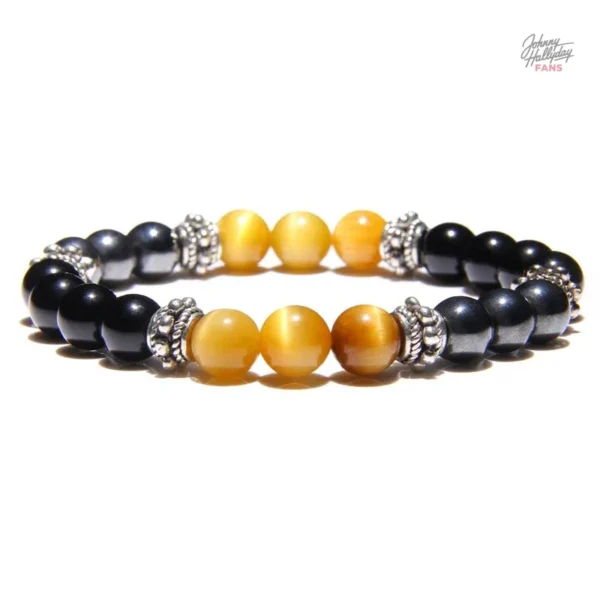 Perles de style Johnny Hallyday - bracelet tendance