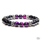Perles à l'effigie de Johnny Hallyday - bracelet stylé