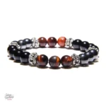 Bracelet de perles - collection Johnny Hallyday