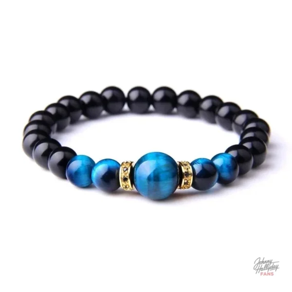 Bracelet Johnny Hallyday - Perles colorées