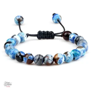 Bracelet de perles Johnny Hallyday - modèle classique