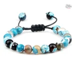 Bracelet Johnny Hallyday - perles élégantes, détail raffiné