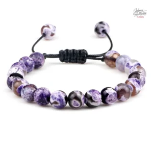 Bracelet Johnny Hallyday - perles uniques, style intemporel