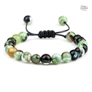 Bracelet Johnny Hallyday - perles colorées, accessoire tendance