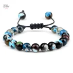 Bracelet Johnny Hallyday - perles artisanales, fait main