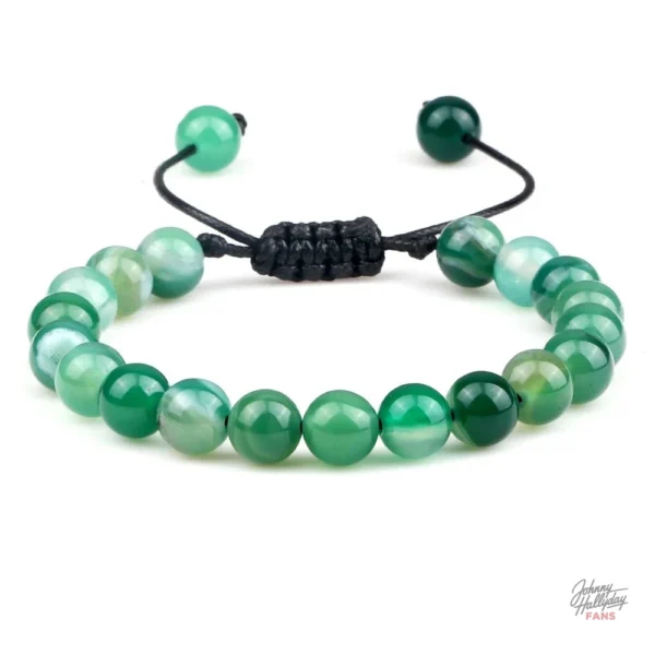 Bracelet de perles - collection Johnny Hallyday, choix varié