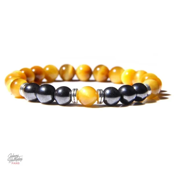 Bracelet de perles - Version limitée Johnny Hallyday