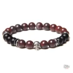 Bracelet Johnny Hallyday Crâne - modèle unique - vue 2