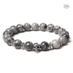 Bracelet crâne Johnny Hallyday - style audacieux