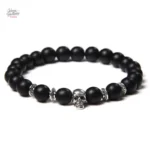 Bracelet perles Johnny - inspiration rock