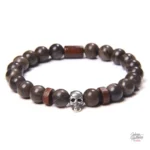 Bracelet Hallyday - motif crâne original