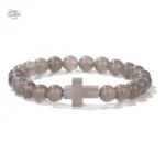 Bracelet perles Croix Johnny Hallyday édition 4