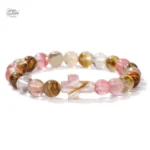 Bracelet Johnny Hallyday en perles Croix modèle 5