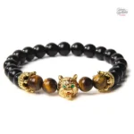 Bracelet de perles Johnny Hallyday Loup - vue 4