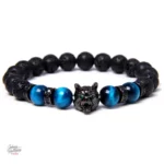 Bracelet de perles inspiré par Johnny Hallyday