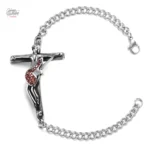Bracelet Croix guitare inspiré de Johnny Hallyday
