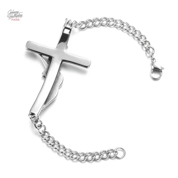 Bracelet design guitare en hommage à Johnny Hallyday