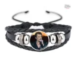 Bracelet Johnny Hallyday - finition de qualité