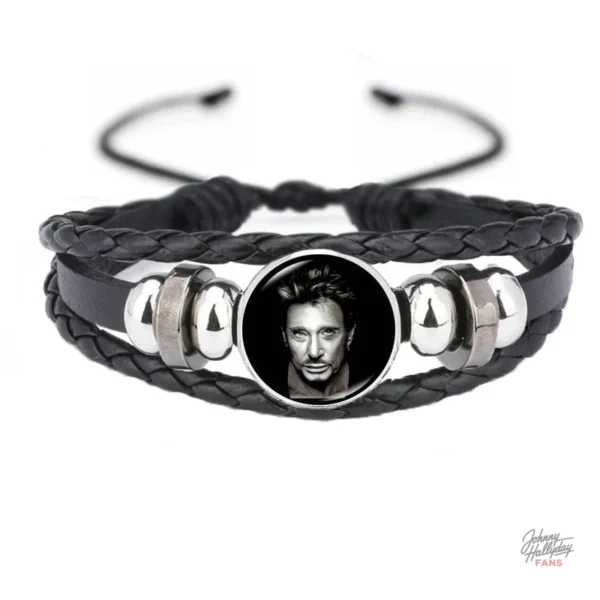 Bracelet hommage Johnny - hommage à une légende