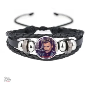 Bracelet Johnny Hallyday - design élégant et moderne