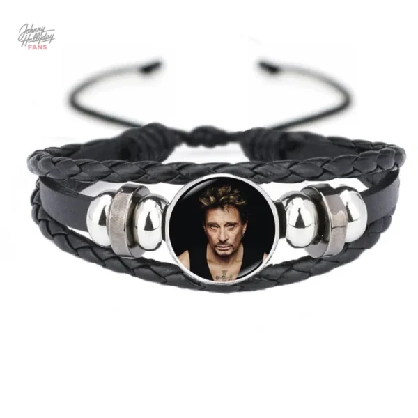 Bracelet hommage Johnny - style intemporel