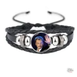 Bracelet hommage Johnny - détails soignés