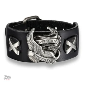 Bracelet Johnny Hallyday Live to ride - modèle classique